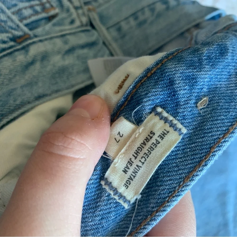 Women’s 27 MADEWELL The '90s Straight Jean Hazelfern Wash Shadow-Panel Edition